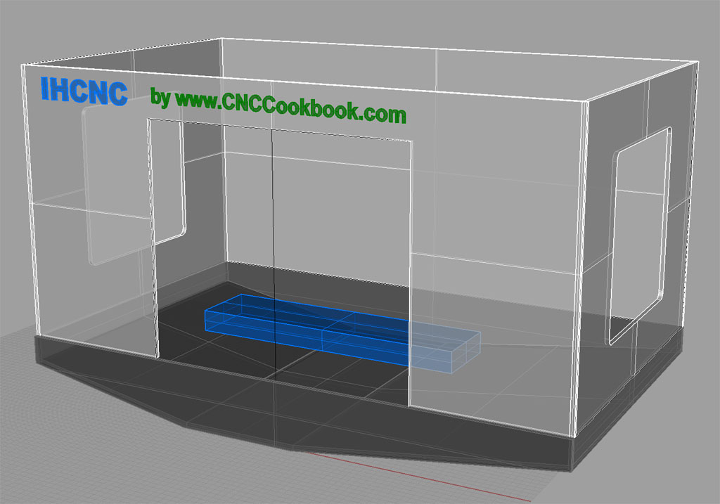 IH CNC Mill Enclosure