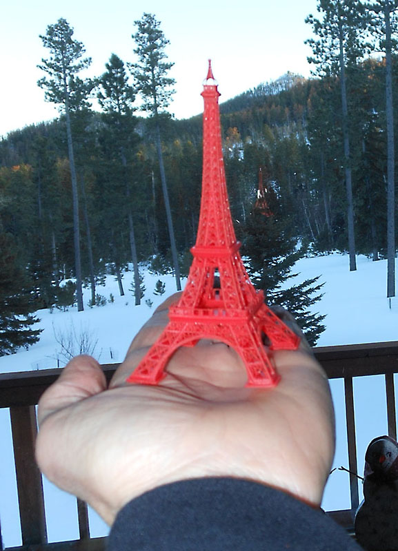 3D Eiffel Tower